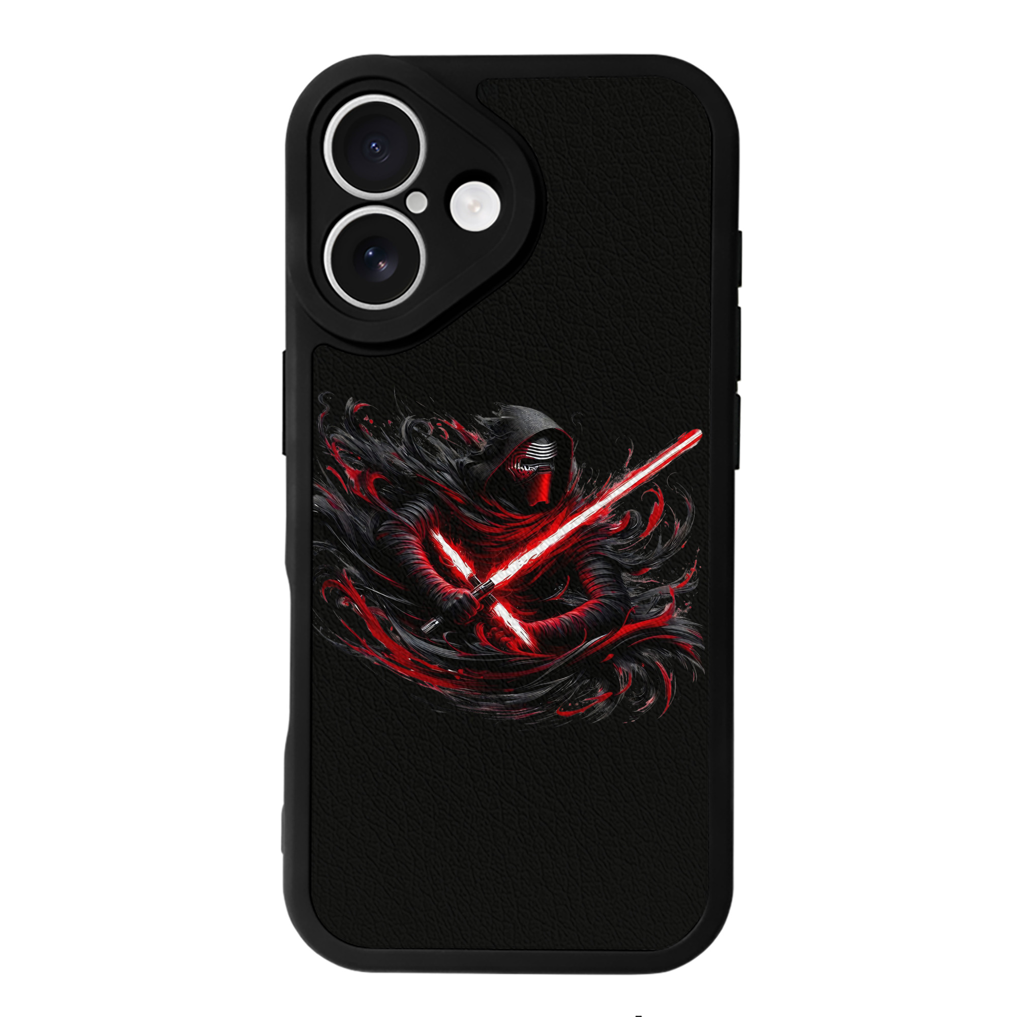 （画像用） スター・ウォーズ Star Wars 【iPhone 16シリーズ対応】シリコンスマホケース（レザー調） 材質：シリコン